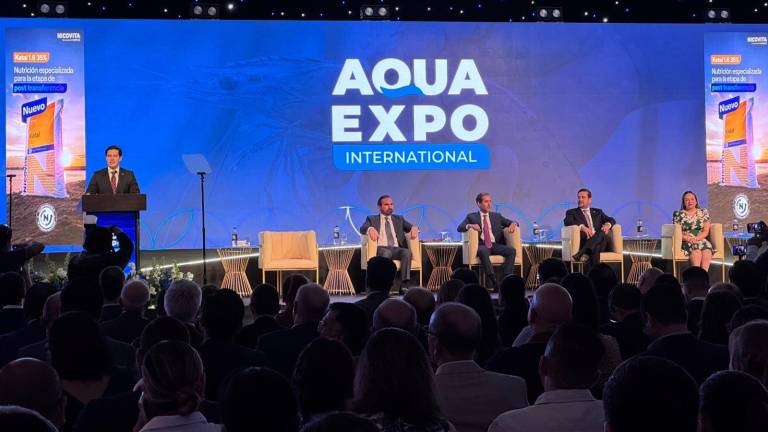 Los altos costos de producción, la​​ tecnología y la sostenibilidad se analizan en feria camaronera