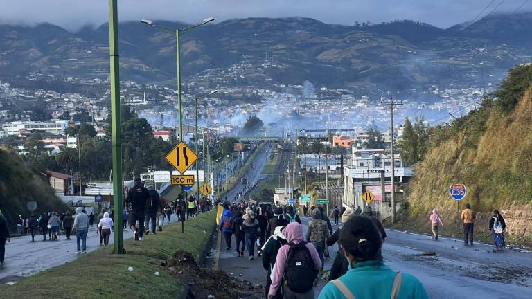 Otavalo anuncia acuerdos tras violentos enfrentamientos, mientras la Conaie reafirma 'la resistencia'