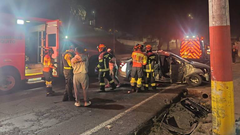 Quito: un fallecido y siete heridos en dos siniestros de tránsito este sábado 5 de septiembre