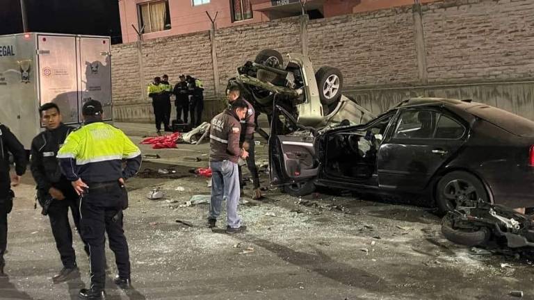 Siniestro en Riobamba deja cinco fallecidos