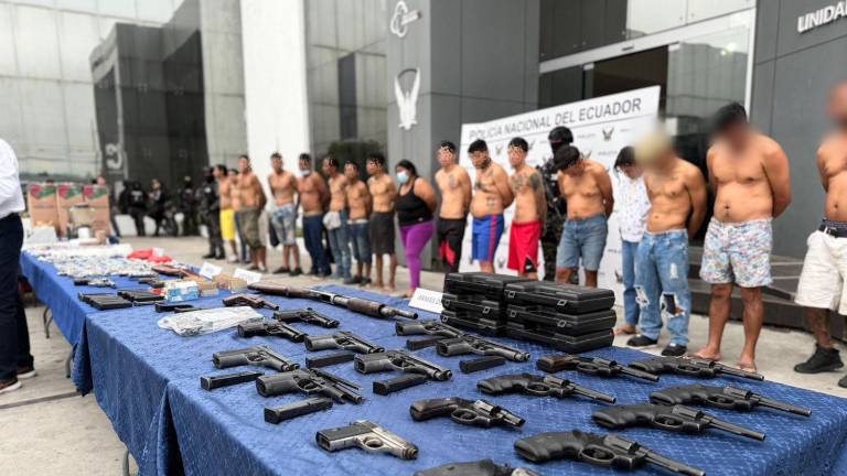 Operativo Apolo 4 deja 20 detenidos y golpea a bandas criminales en Guayaquil y Durán