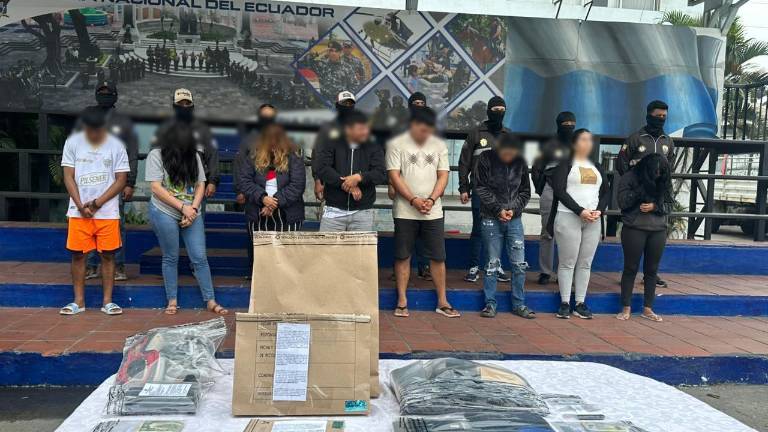 Guayaquil: cayó banda criminal que secuestraba y vaciaba cuentas con códigos de retiro