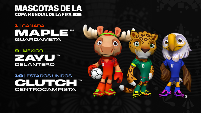 La FIFA presentó las mascotas oficiales que darán vida al Mundial 2026