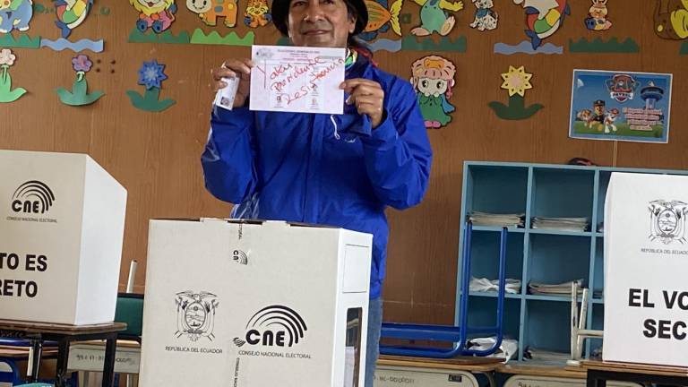 Voto nulo sin precedentes en Ecuador