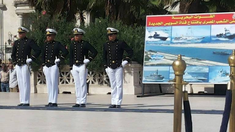Buque Escuela Guayas hace escala por primera vez en Egipto