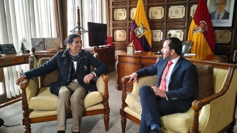 Yaku Pérez se reconcilia con el gobierno de Moreno