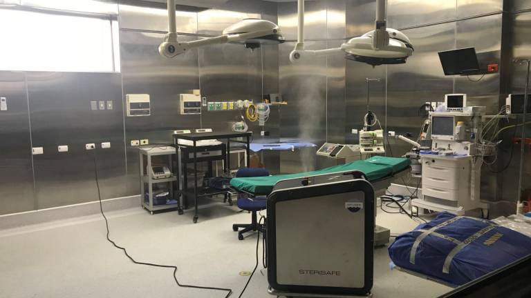 En Ecuador se usa innovación tecnológica para la desinfección de hospitales