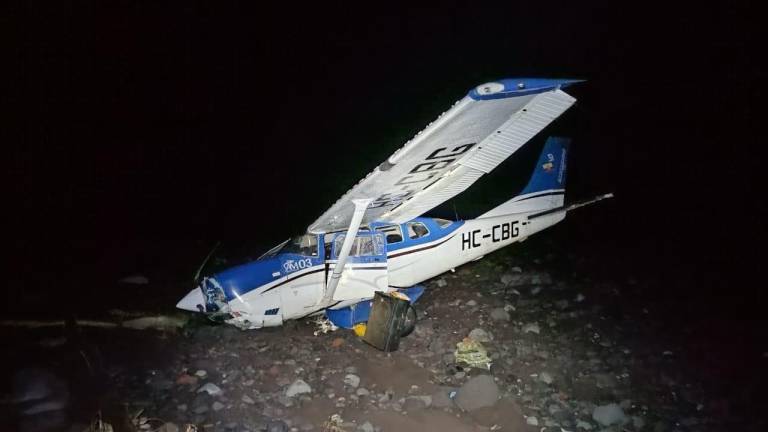 Una avioneta cayó cerca del río Upano y deja cuatro heridos en Morona Santiago