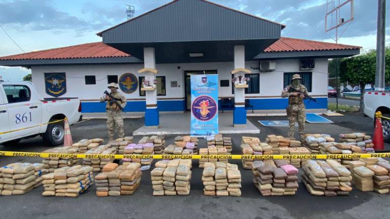 Autoridades de Panamá incautan droga proveniente de Guayaquil y cuyo destino final era España