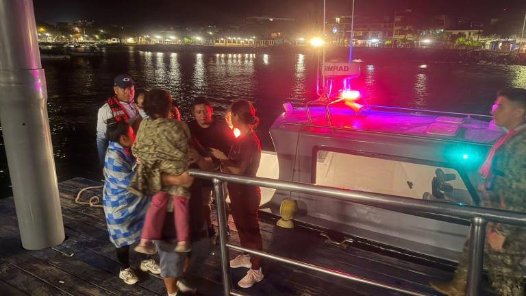 Armada rescata a tres personas reportadas como desaparecidas en San Cristóbal