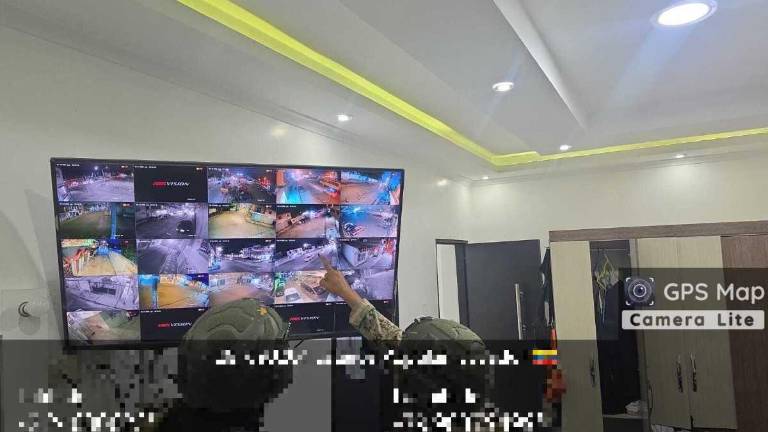 En Guayaquil fue desarticulado un centro de monitoreo clandestino con 25 cámaras de vigilancia