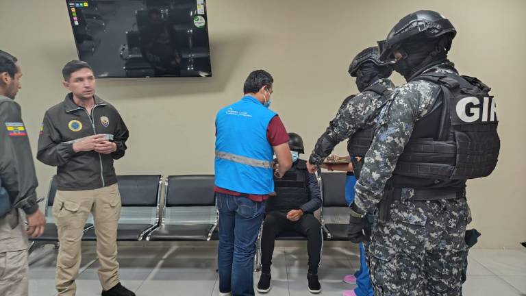 Germán Cáceres ya se encuentra recluido dentro de La Roca, cárcel de máxima seguridad ubicada en Guayaquil