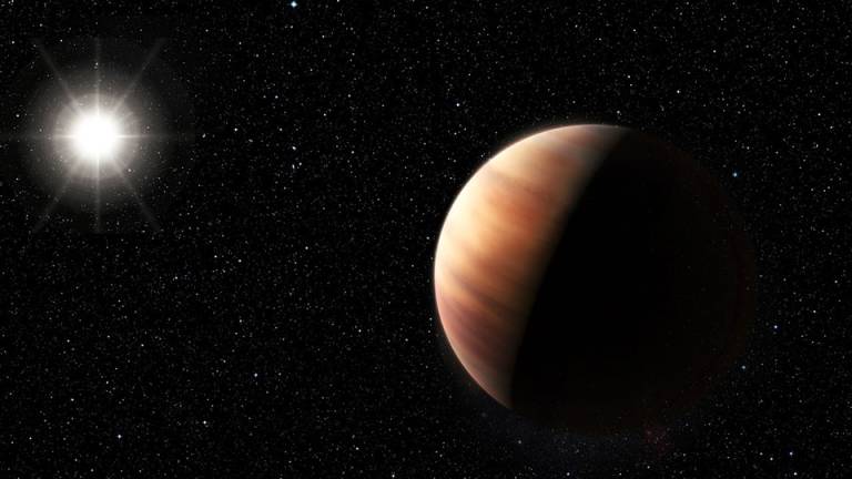 Astrónomos descubren un planeta gemelo de Júpiter