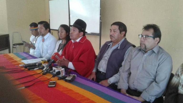 Conaie: &quot;La detención de dirigente Shuar es arbitraria&quot;