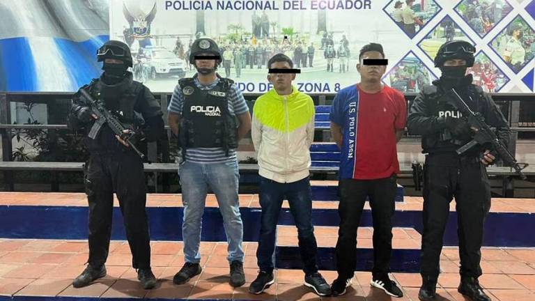 LA UNASE rescató a un contratista que fue secuestrado el pasado martes en Guayaquil y detuvo a dos implicados