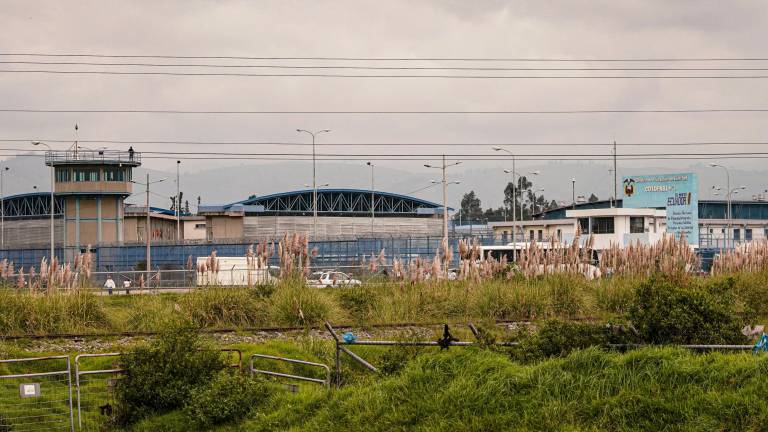 Fotografía de la cárcel de Latacunga, una de las más pobladas del país.