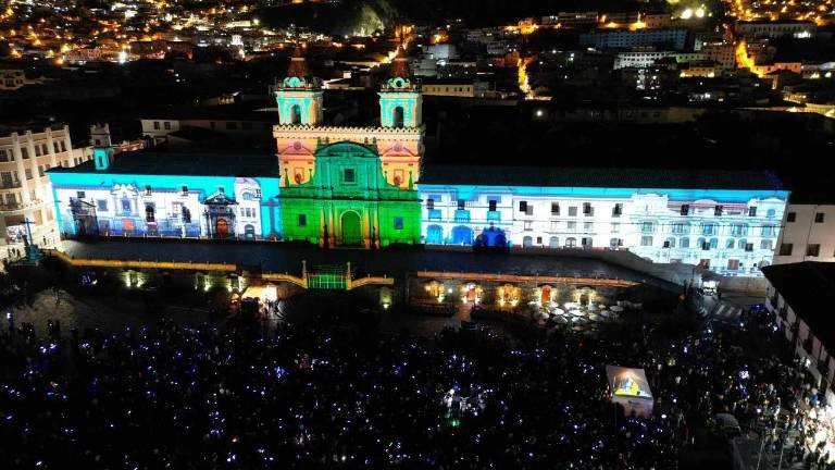 Festival de Mapping 'Quito, Luz de América' cambia de fecha