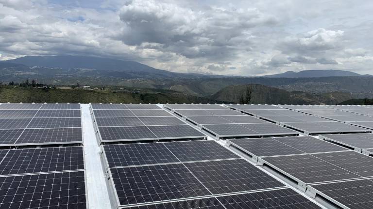 La generación de energía fotovoltaica crece en el Ecuador