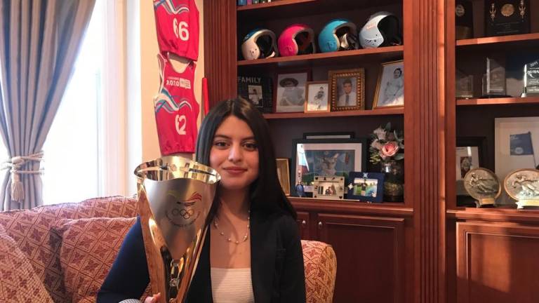 Sarah Escobar, la primera ecuatoriana en participar en unos Juegos Olímpicos de Invierno