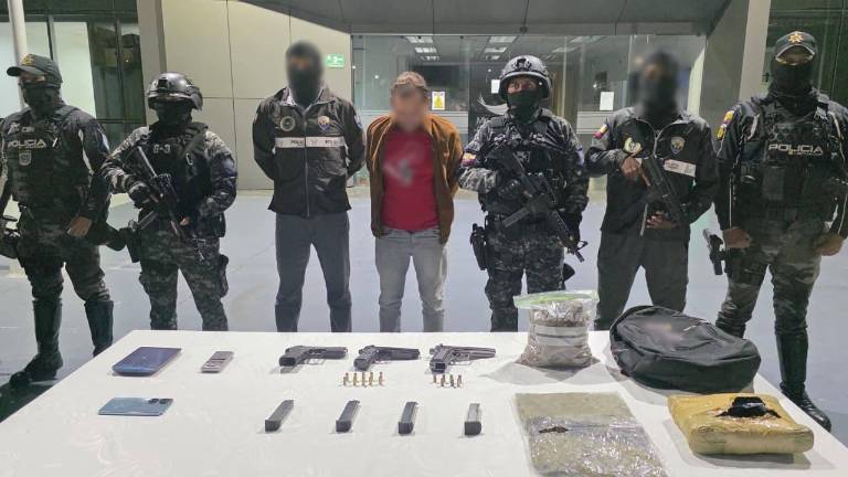 Capturan en Quito a alias 'Guayaco', miembro de Los Lobos vinculado con Colón Pico
