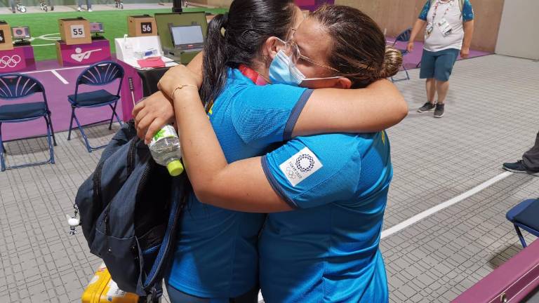 Diana Durango y Marina Pérez quedan fuera de la primera prueba de tiro
