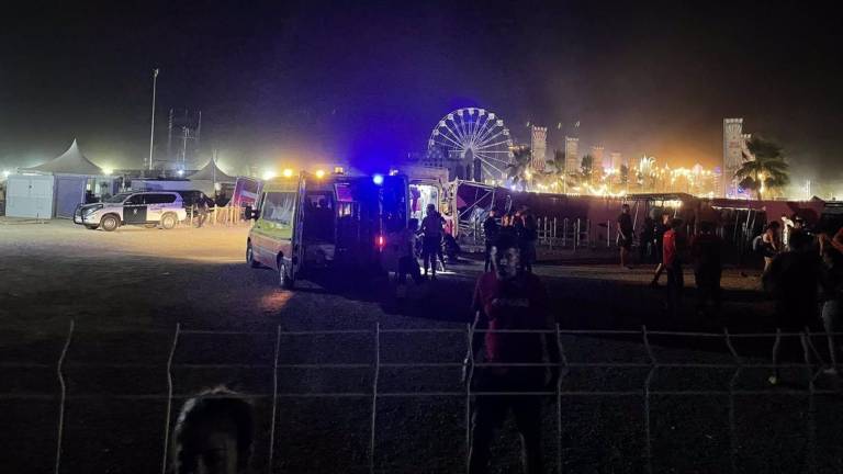 Caída de un escenario en festival de España deja un muerto y 40 heridos