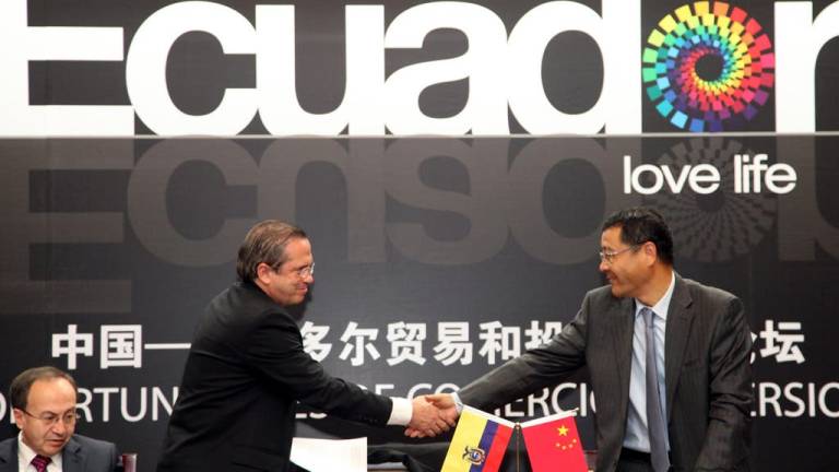 El canciller de Ecuador visitará China la próxima semana