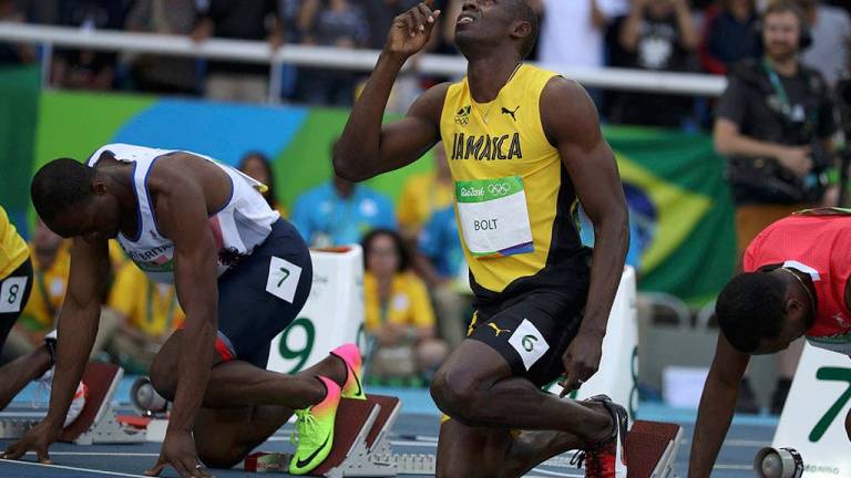 Inicia el espectáculo de Usain Bolt en Río 2016
