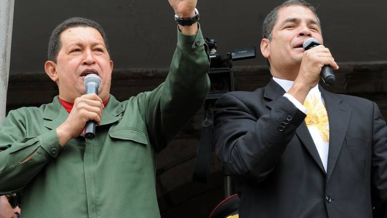 Correa elogia la figura de Chávez que "transformó a su Venezuela"