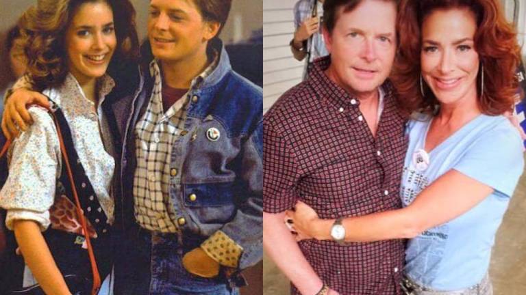 Marty McFly y su novia se reúnen 30 años después
