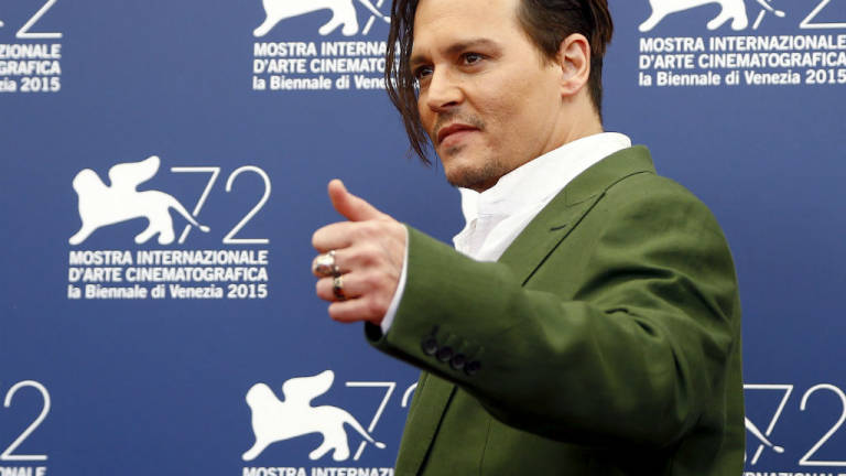 El carisma de Johnny Depp se toma Venecia