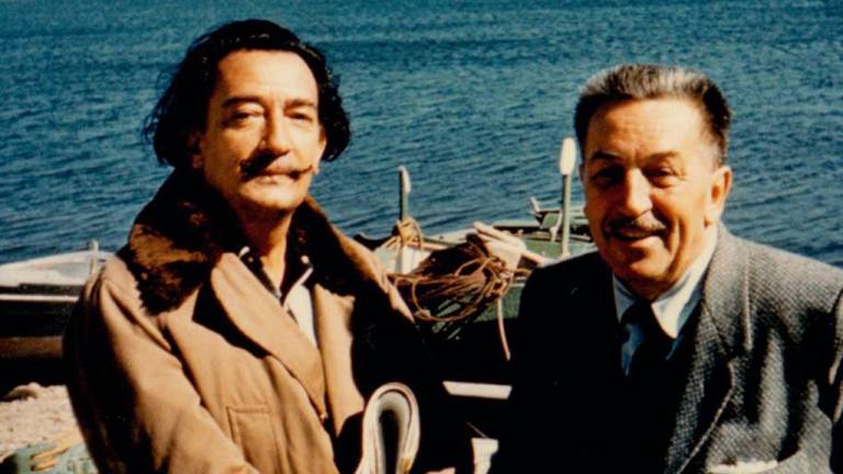 La profunda amistad entre Walt Disney y Salvador Dalí