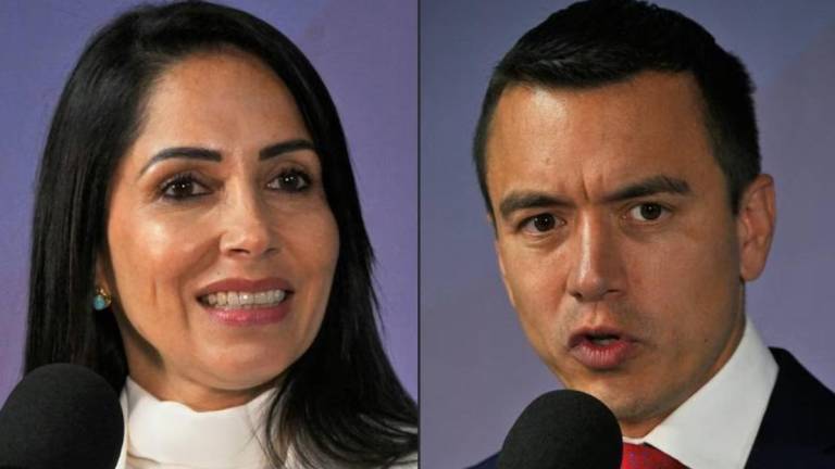 Luisa González y Daniel Noboa: así será el debate presidencial sobre economía, seguridad y política