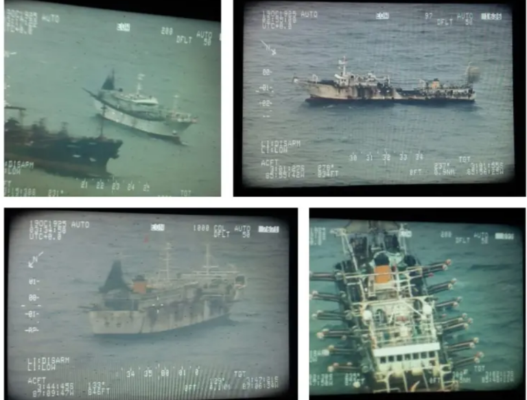 $!Así opera la flota china.