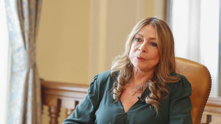 Fotografía de la diplomática ecuatoriana Ivonne Baki.