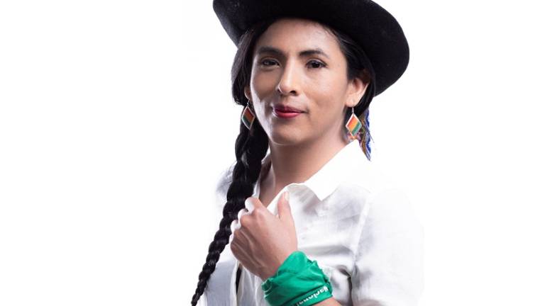 Trans, indígena y exprostituta, una candidata atípica al Congreso de Perú