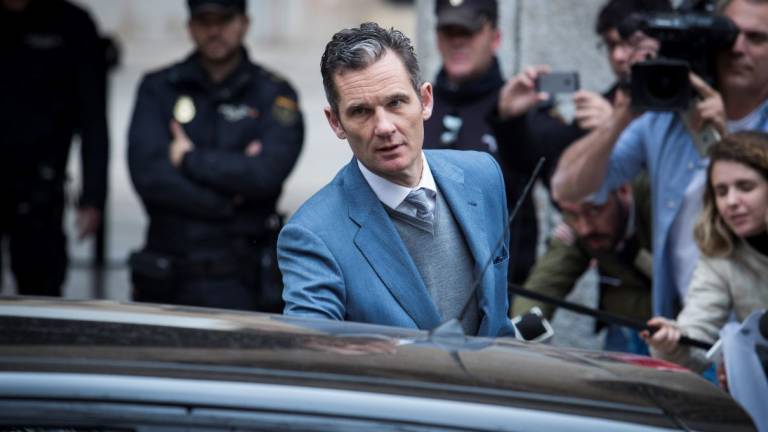 El caso de Iñaki Urdangarin causó un fuerte daño a la imagen de la monarquía española. Foto: AFP.