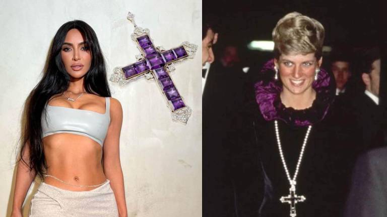 Kim Kardashian compra colgante usado por la princesa Diana