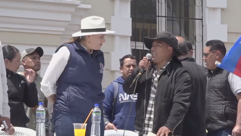 Alcaldesa de Otavalo pide a las bases indígenas respetar a sus líderes: 'No se han vendido'