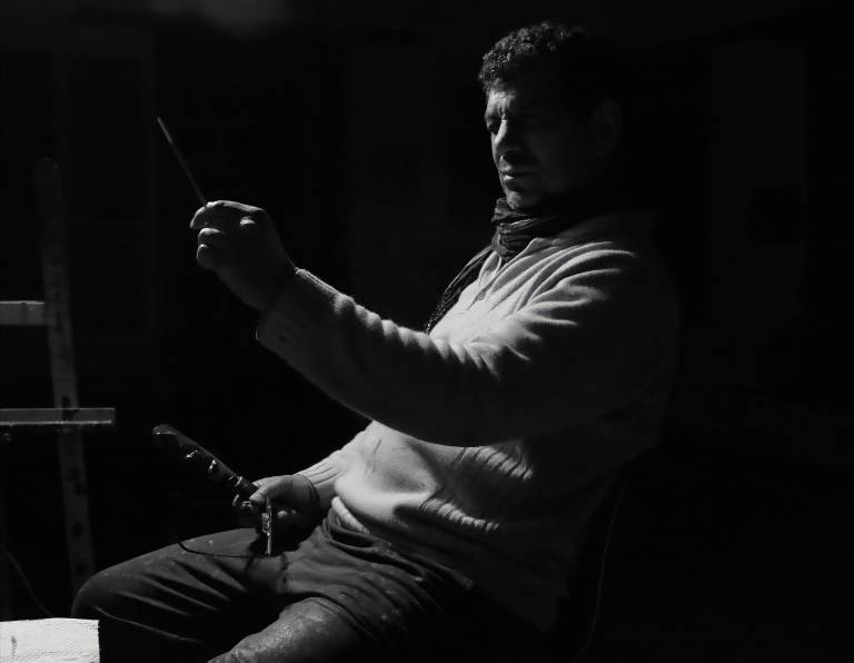 $!“Lo hermoso del arte es que no te jubilas, la única que me va a jubilar es la muerte”.