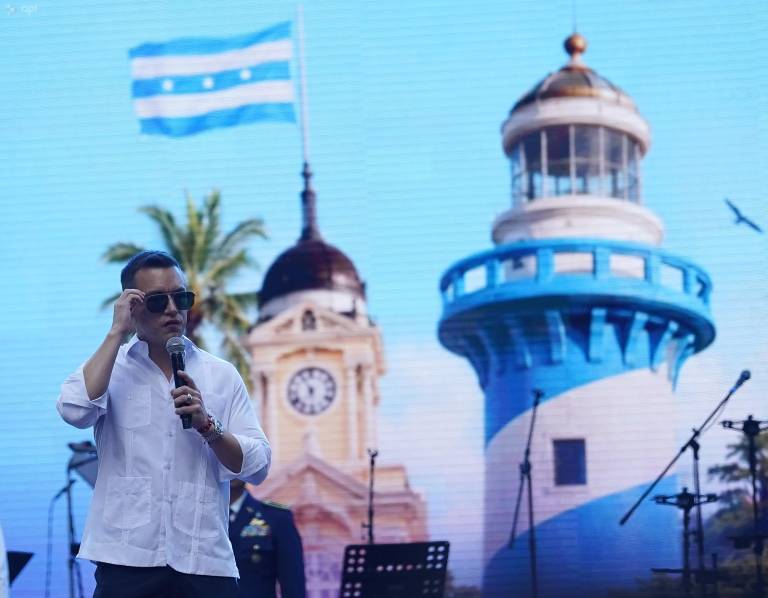 $!Daniel Noboa se dirigió a los guayaquileños por los 491 años de fundación de la ciudad.