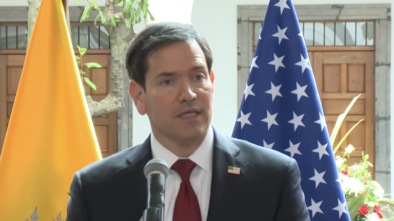Marco Rubio habló sobre la cooperación en seguridad con Ecuador.