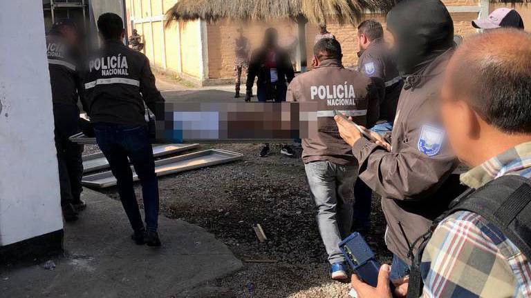 Hallan tres reos suspendidos en la cárcel de Riobamba: horas antes se efectuó un operativo de requisa