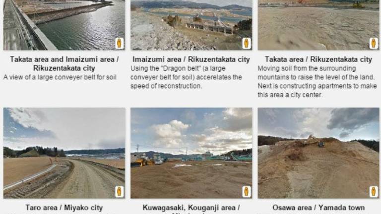 La reconstrucción de Japón tras el tsunami a través de Google Street View