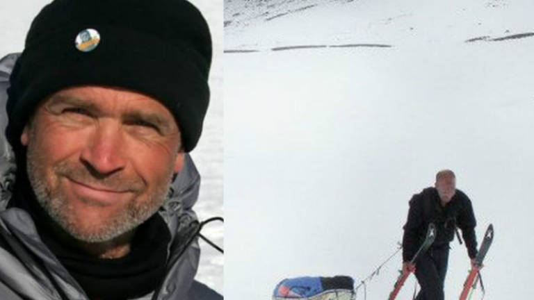 Muere el explorador que intentaba cruzar la Antártida a pie