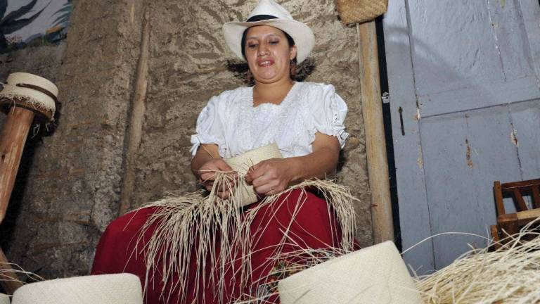 Sombrero de paja toquilla: hecha arte Ecuador