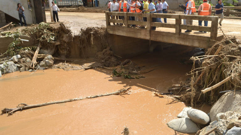 Intensas lluvias dejan 17 muertos en Ecuador en dos semanas