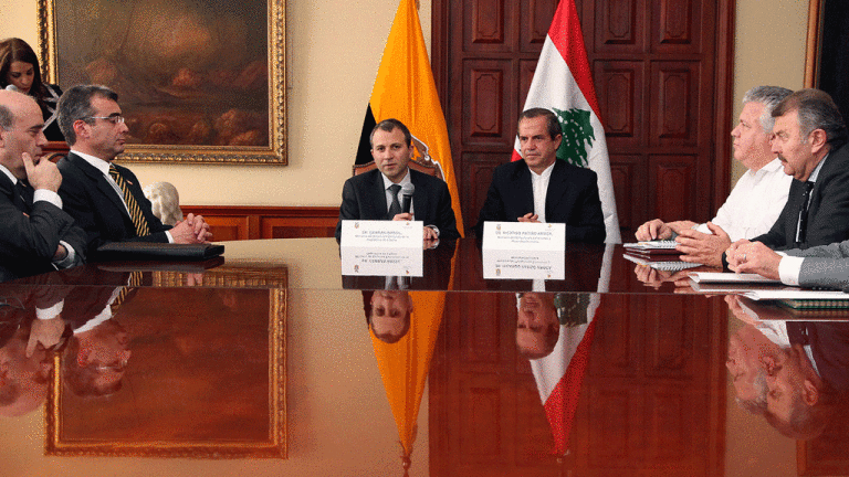 Líbano busca apoyo en Ecuador para la lucha internacional contra el terrorismo