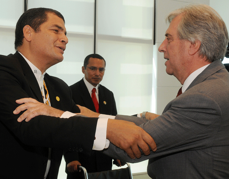 Presidente de Ecuador confirma asistencia a investidura de Tabaré Vásquez