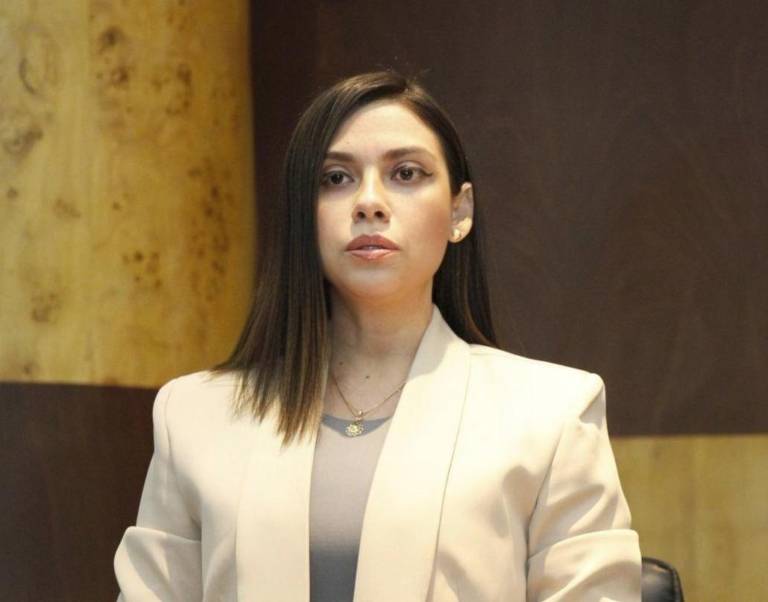 $!Mercedes Caicedo llega al Consejo de la Judicatura.